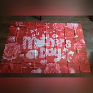 Red Mother's Day Banner,  Brand New